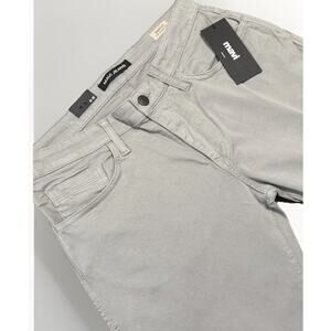 NEW Mavi Jeans Mens 33x32 Gray Graphite Twill Denim Marcus Slim Straight Leg NWT